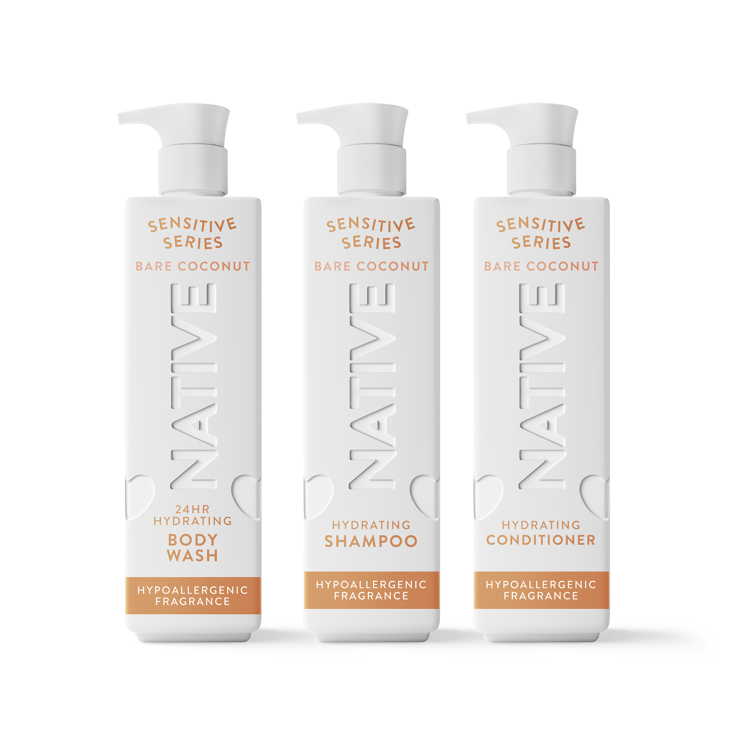 Shower Essentials Trio - Amber Kitchen Rinse Selection