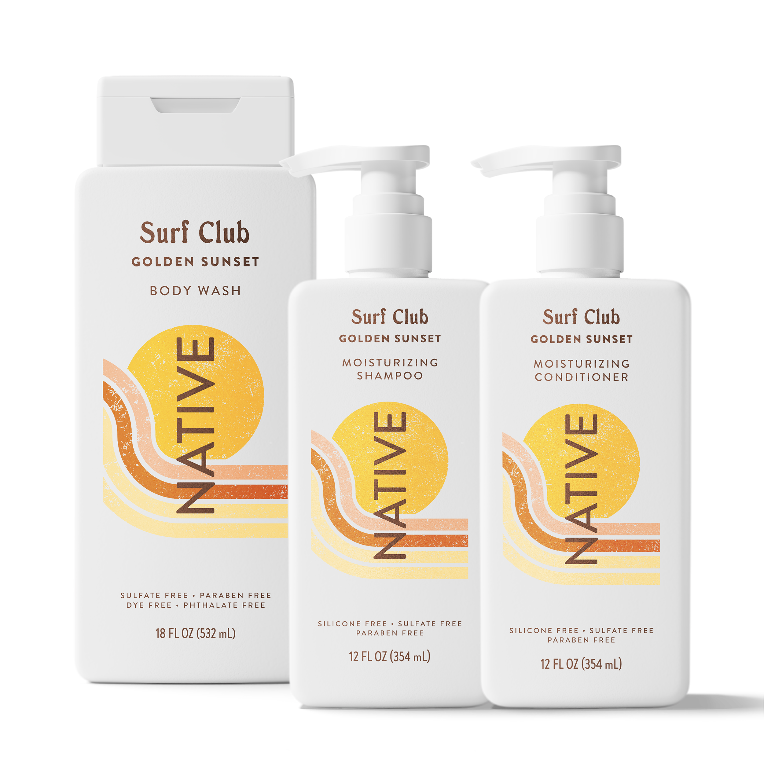Shower Essentials Trio - Amber Kitchen Rinse Selection