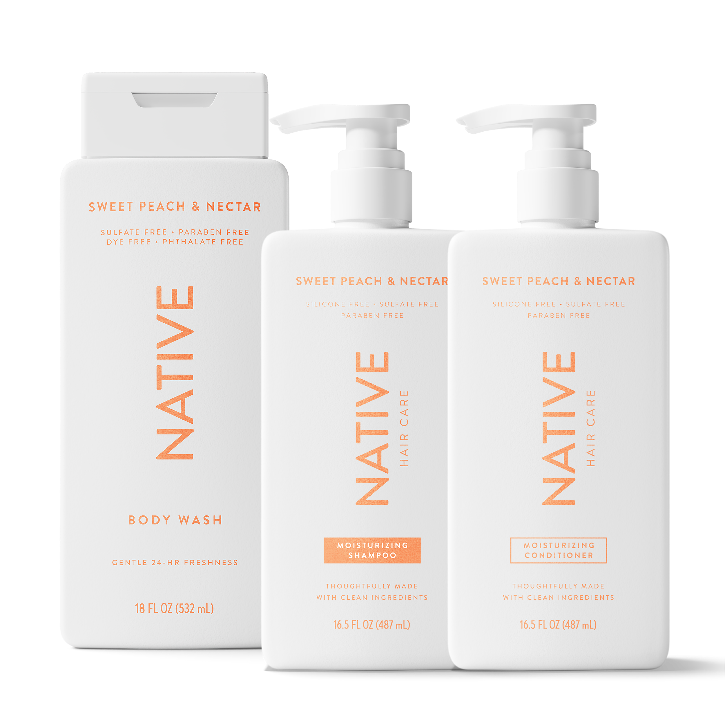 Shower Essentials Trio - Amber Kitchen Rinse Selection
