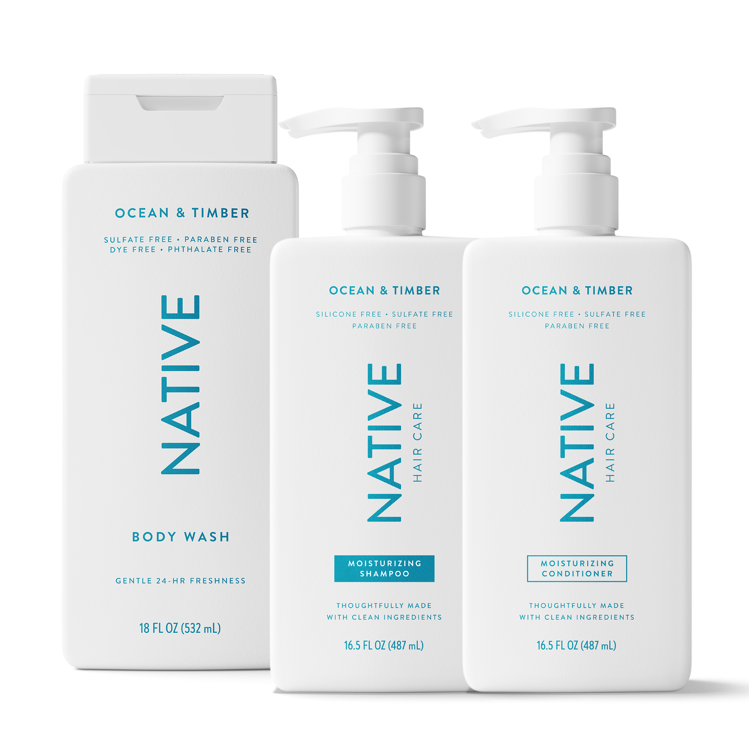 Shower Essentials Trio - Amber Kitchen Rinse Selection