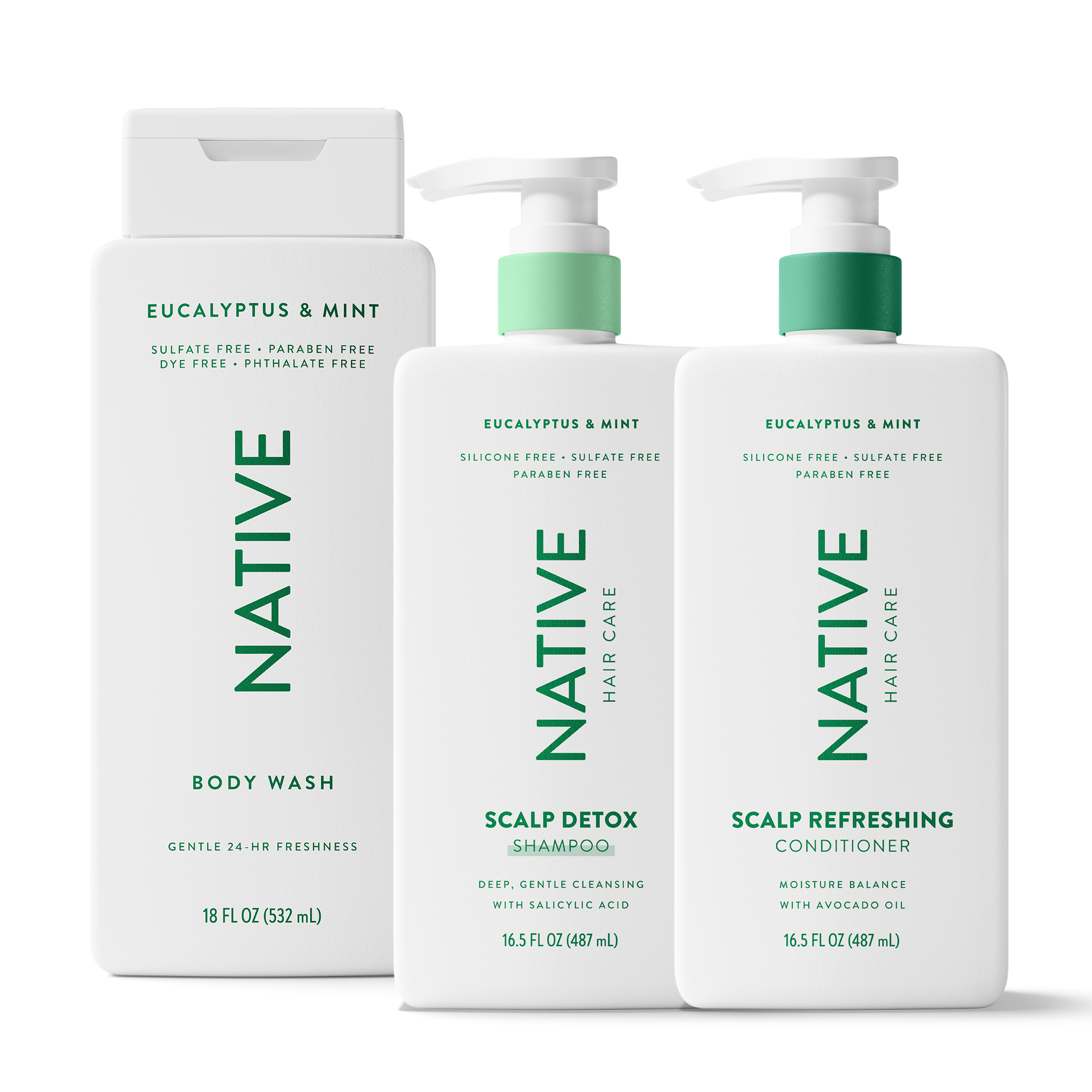 Shower Essentials Trio - Amber Kitchen Rinse Selection