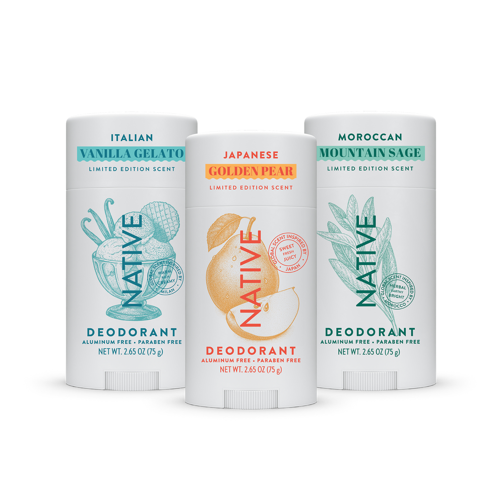 Deodorant Discovery 3-Pack - Tender Table Catalog Selection
