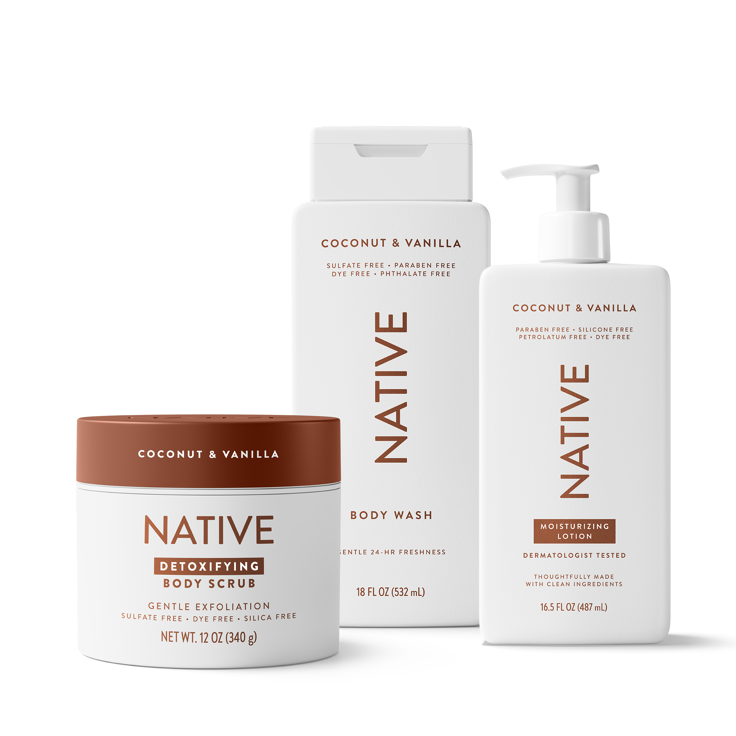 Exfoliate + Hydrate Trio - Steady Table Body Selection